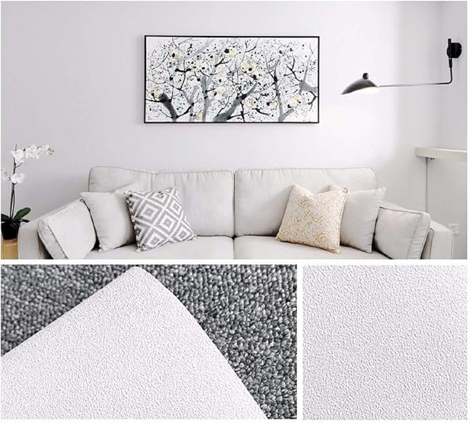 practicalWs White Contact Paper 15.7'' x 236.2'' White Peel and Stick Wallpaper - Image 7