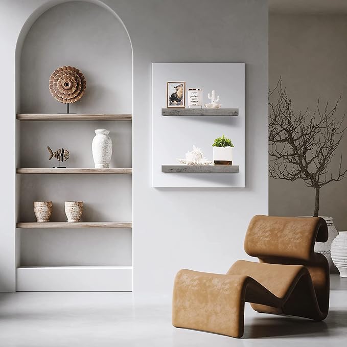 Sorbus Floating Shelves for Wall – 16 Inch Floating Shelf for Kitchen, Living - Image 9
