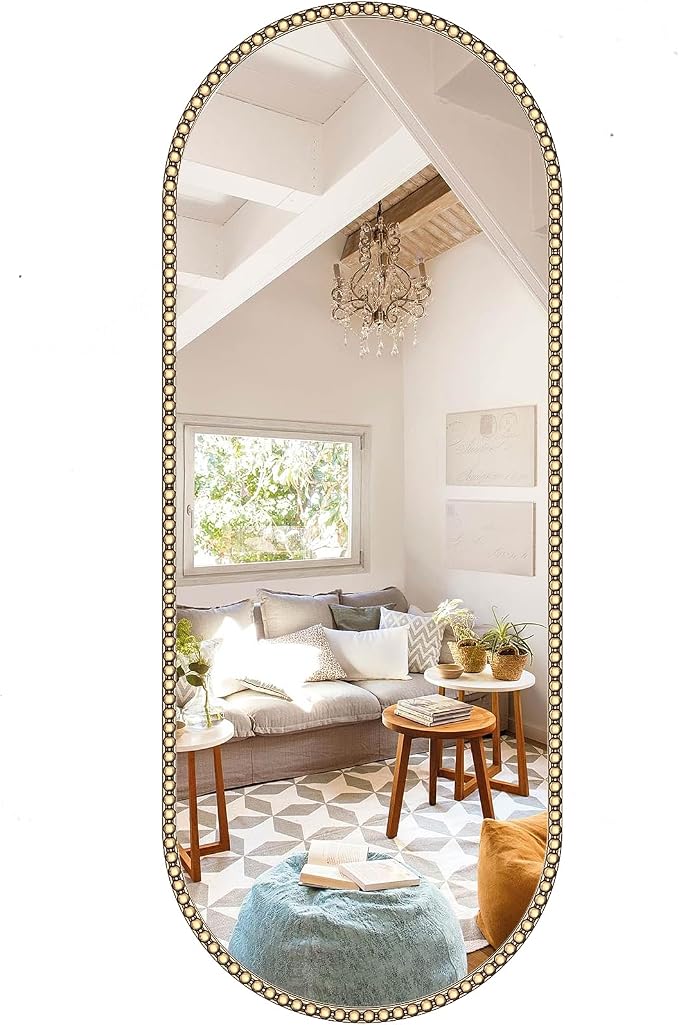 Champagne Bronze Bathroom Mirror by Brauthon