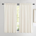 NICETOWN Luxury Velvet Curtains 63 inches, Sound Reducing Heavy Matt Solid Rod by NICETOWN