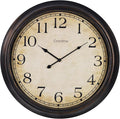 Crosstime 24 Inch Wall Clock Battery Operated Silent Round Vintage Large Wall by CrosstimeWallClockPracticalElegant