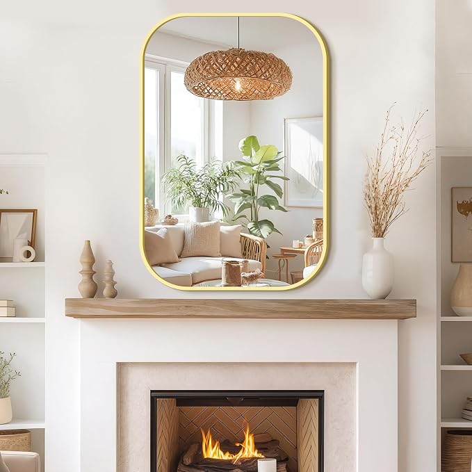 Bathroom Mirror for Wall, HD Reflection Shatterproof Mirror for Living Room - Image 7