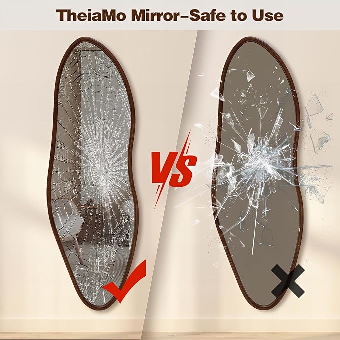 Irregular Full Length Mirror, Large Asymmetrical Wall Mirrors - Image 7