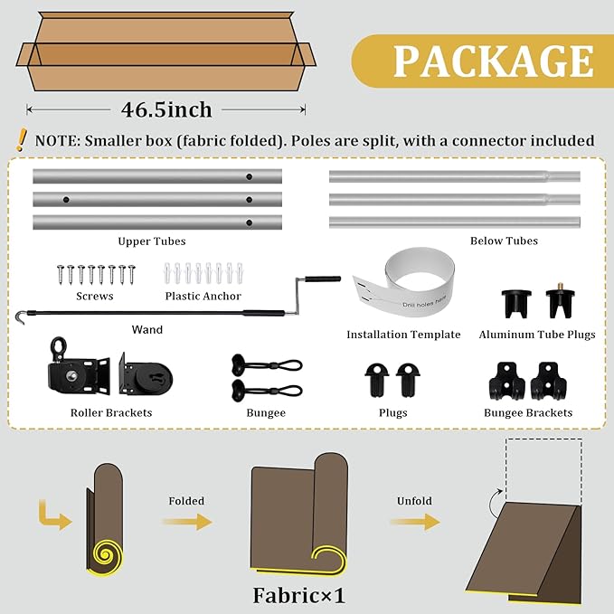 Shade&Beyond Outdoor Roller Shades - Image 3