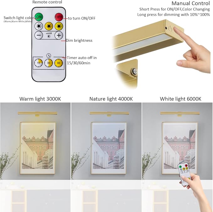 MIOBLUE Rechargeable Picture Lights - Image 3