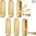 6PCS Foldable Wall Hooks, Zinc Alloy Flip Down Hooks, Retractable Wall Hooks by XSGTZMJ