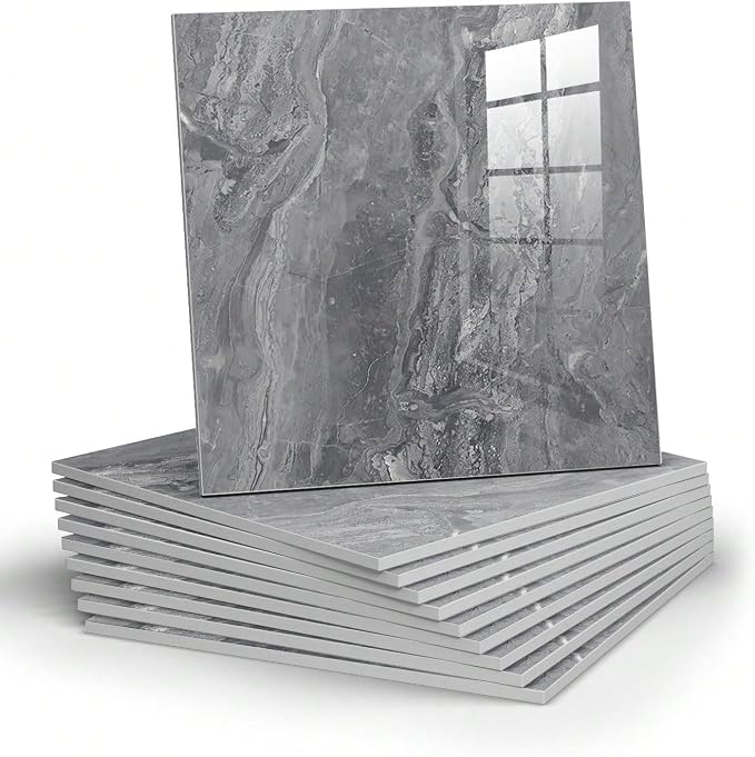 Chejiaye 22pcs Marble Peel and Stick Backsplash Waterproof Washroom Wall Panels - Image 10