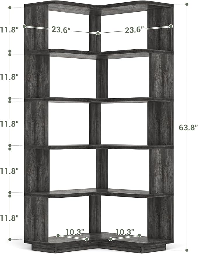 Armocity Corner Book Shelf - Image 3