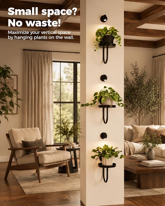 Bamworld Wall Decor Plant Stand - Image 3