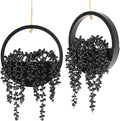Artificial Hanging Plants Hanging Planter Fake Succulents Artificial String of by Hobyhoon