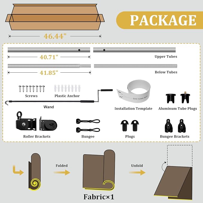 Shade&Beyond Outdoor Roller Shades - Image 2