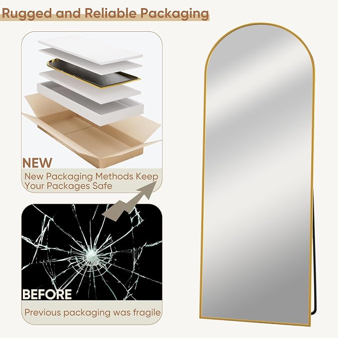 Full Length Mirror, Tall Mirrors Body Floor Mirror - Image 7