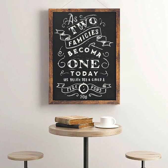 Magnetic Chalkboard, 12x16 Inches Blackboard - Image 7
