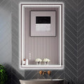 Ratsamee 24x36 Inch LED Bathroom Mirror by RATSAMEE