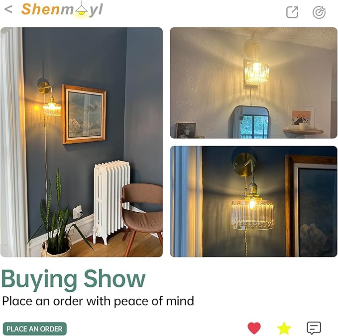 Shenmoyl Vintage Wall Sconce - Image 5