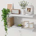 Marsmiles Wood Floating Shelves by Marsmiles