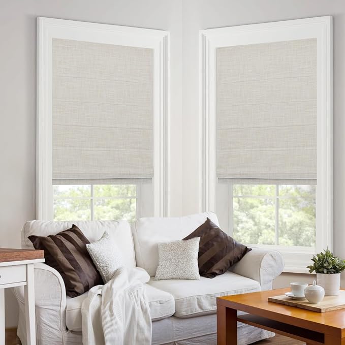 DEJAVU Cordless Roman Shades for Windows - Image 7