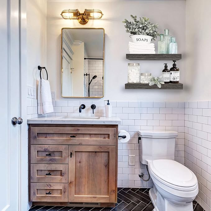 QEEIG Bathroom Floating Shelves - Image 2