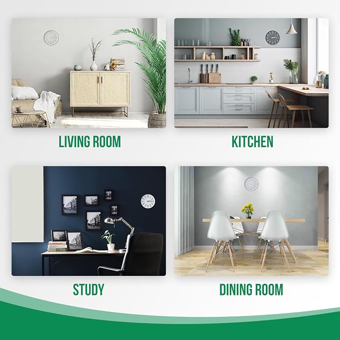 Wall Clock Modern Non-Ticking Battery Operated Silent Wall Clocks Simple Style - Image 7