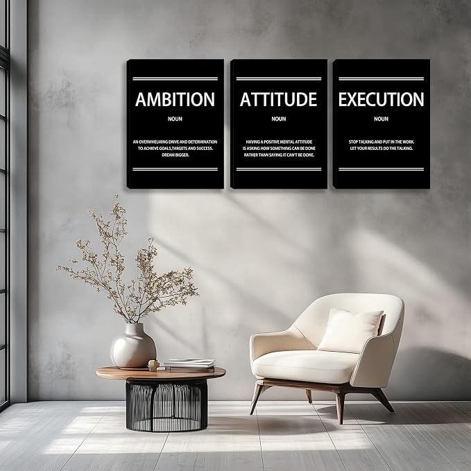 Motivational Wall Decor Paintings Inspirational Office Wall Decor Posters - Image 5