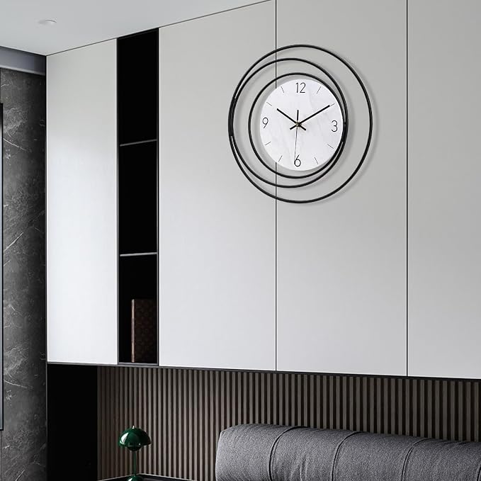 Dankeit Decorative Wall Clock, Silent Non-Ticking Quality Quartz Movement - Image 6