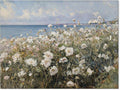 rumlud Nature Landscape Wall Art Coastal Wildflower Poster French Spring by rumlud