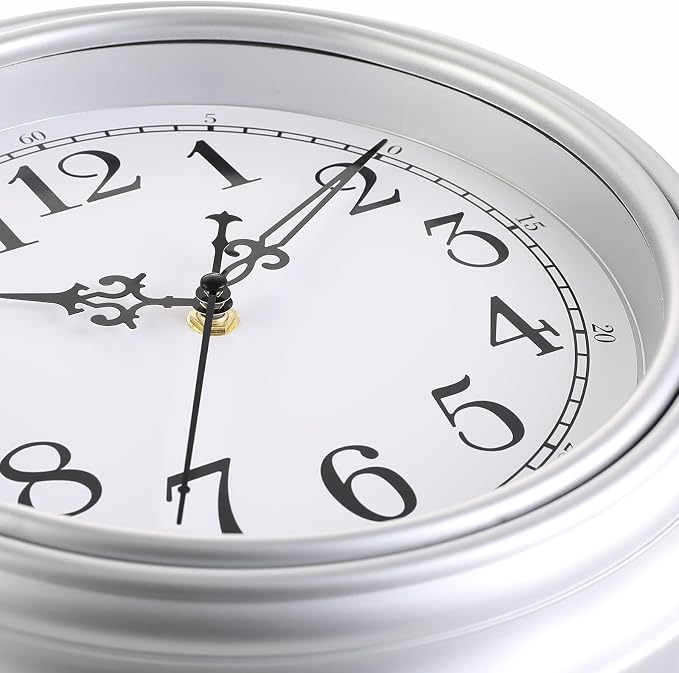 Plumeet Small Retro Wall Clock - Image 3
