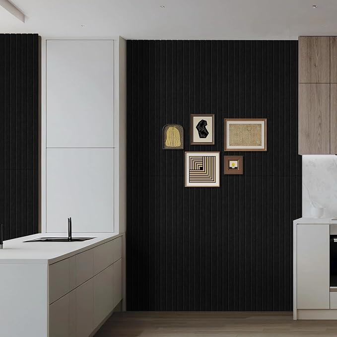 6 Pack Acoustic Wall Panels, 47.2" X 23.6" Sound Absorbing Panels, Decorative - Image 4