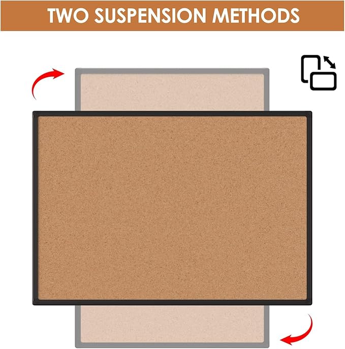 2-Pack Cork Board Bulletin Board 24 x 36, Office Board - Image 6
