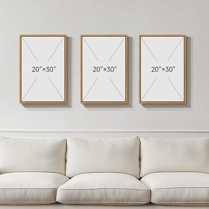 Framed Vintage Landscape Wall Art - Image 3
