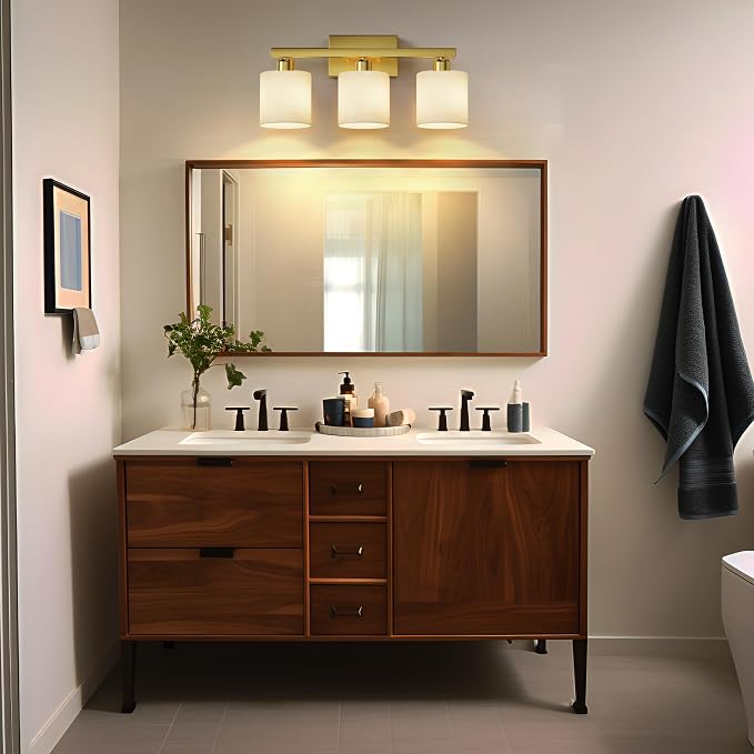 PARTPHONER Bathroom Light Fixtures, Bathroom Lighting Fixtures Over Mirror - Image 7
