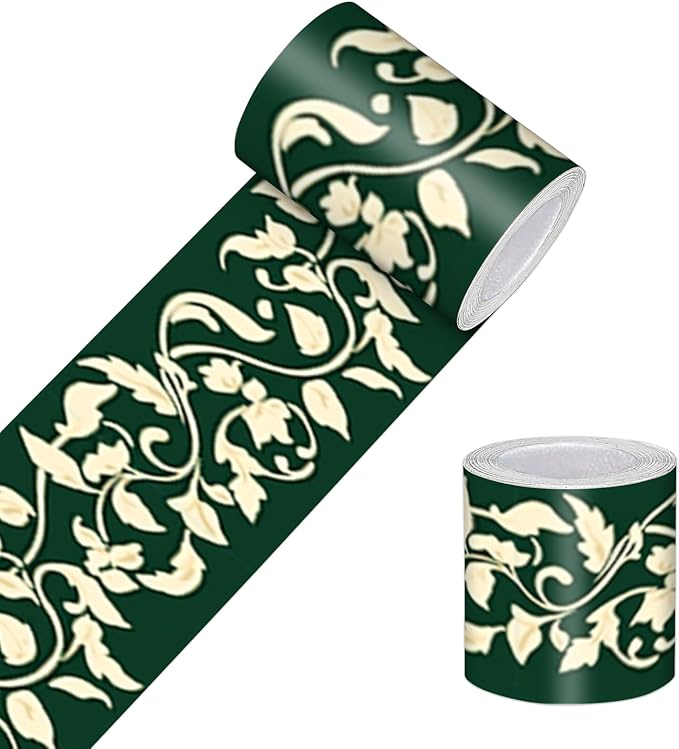 HOMETITUTE Wallpaper Border Peel and Stick Decorative Wall Trim Self Adhesive by HOMETITUTE