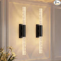 camuucci Battery Operated Wall Sconces Set of 2 Rechargeable Battery Powered by CAMUUCCIWALLSCONCES