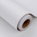 White Grasscloth Wallpaper Peel and Stick Fabric Linen Textured 24"x394" by HyunHome