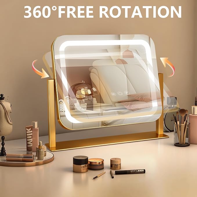 Ratsamee Gold Vanity Mirror - Image 7