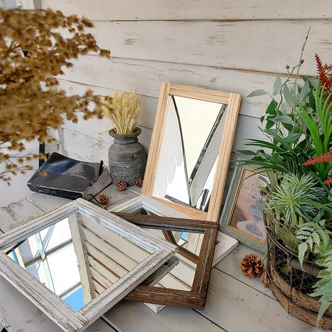 AAZZKANG Rustic Mirrors for Wall - Image 7