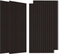 Wood Veneer Acoustic Panels, 4 Pack 47.2”x23.6” Sound Panels, Decorative Large by AUTORIFIC