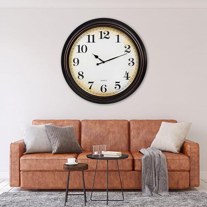 Yoiolclc 24 Inch Large Wall Clock - Image 3