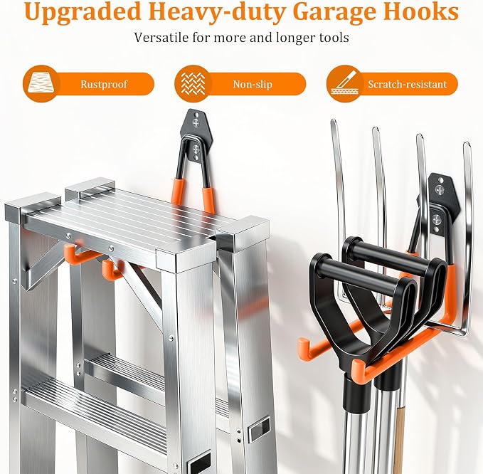 Housolution Steel Garage Hooks - Image 5