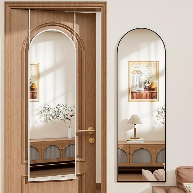 Rowjut Full Length Door Mirror, Wall Mounted Wall Mirrors, Cloakrooms, etc. - Image 4