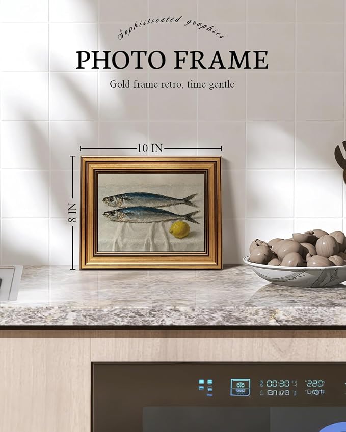 VIYYIEA Vintage Gold Framed Wall Art - Image 2