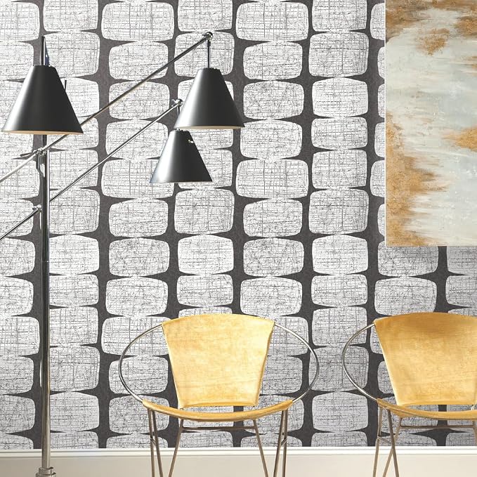 RoomMates RMK12348PL Mid-Century Beads Peel and Stick Wallpaper - Image 4