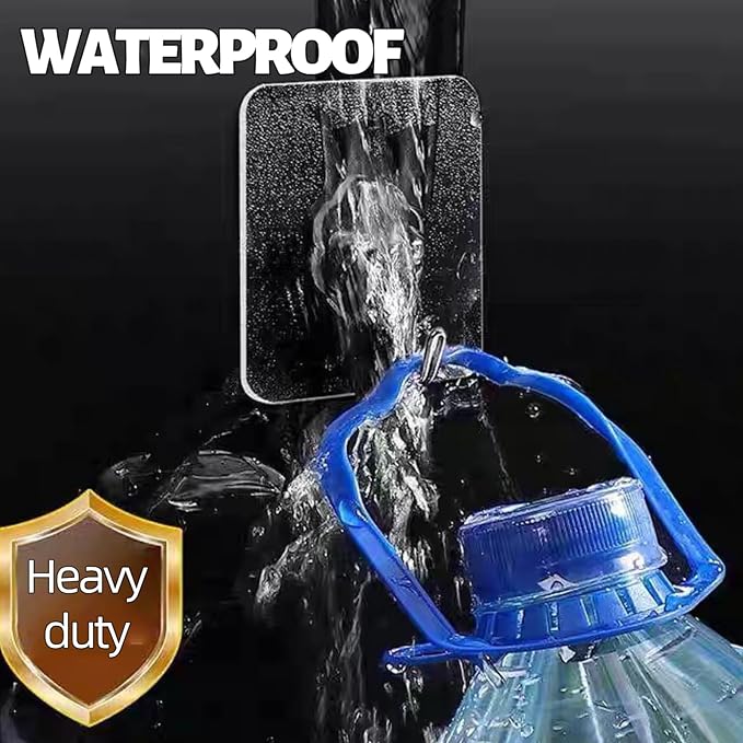 DDMY 36 Pack Heavy Duty Hooks Self Adhesive Large Hooks - Image 4
