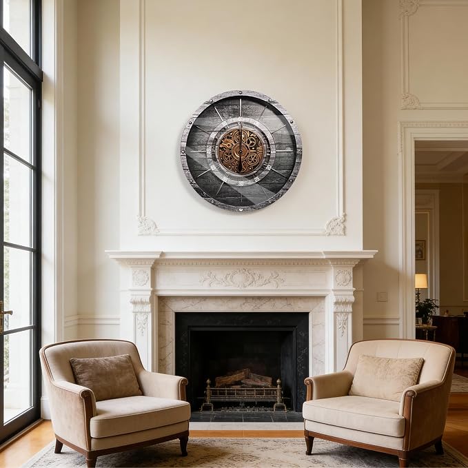 HOIBAI Large Wall Clock, Wall Clocks - Image 7