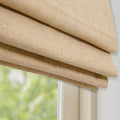 DEJAVU Cordless Linen Roman Shades by DEJAVU