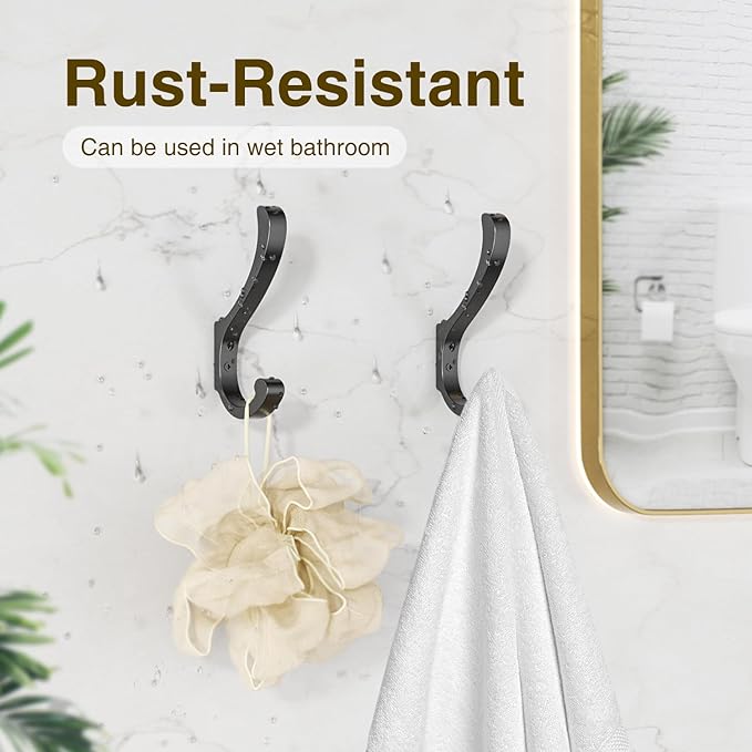 Hanging Coat Hooks Wall Mount - Image 5