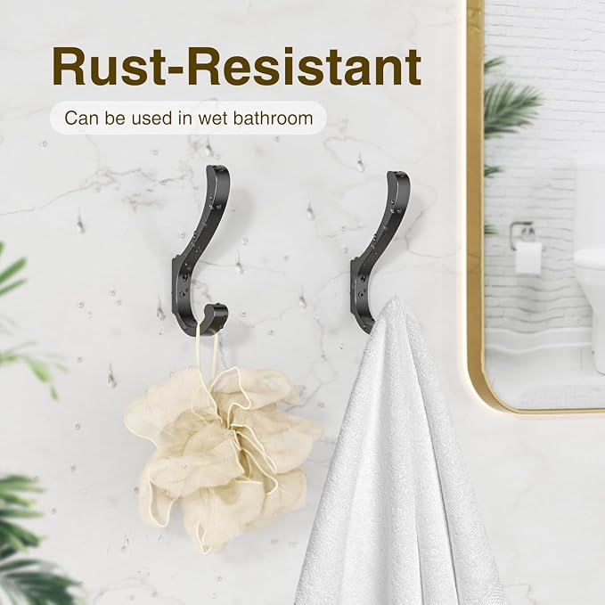 Coat Hooks for Hanging Heavy Duty - Image 3