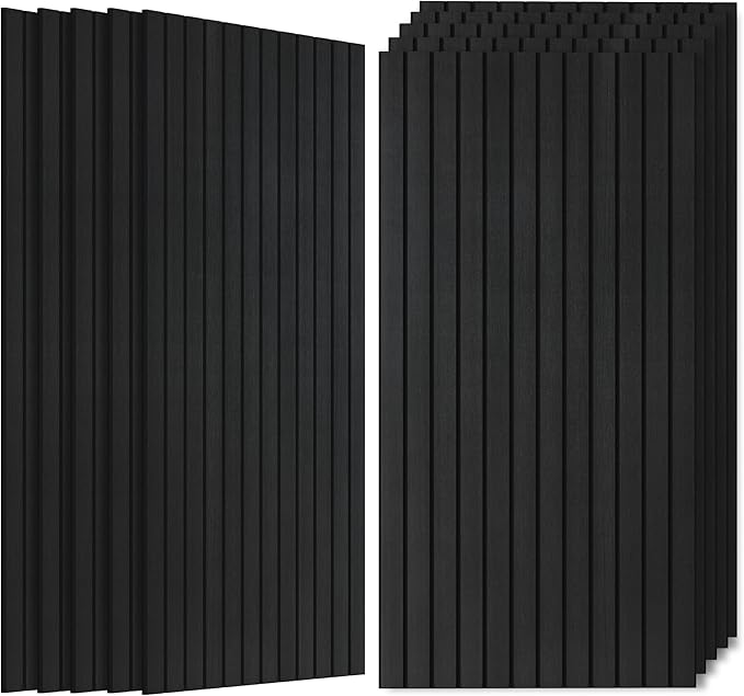 10 Pack Acoustic Panels, 47.2”x23.6” Decorative Large Acoustic Wall Panels by AUTORIFIC