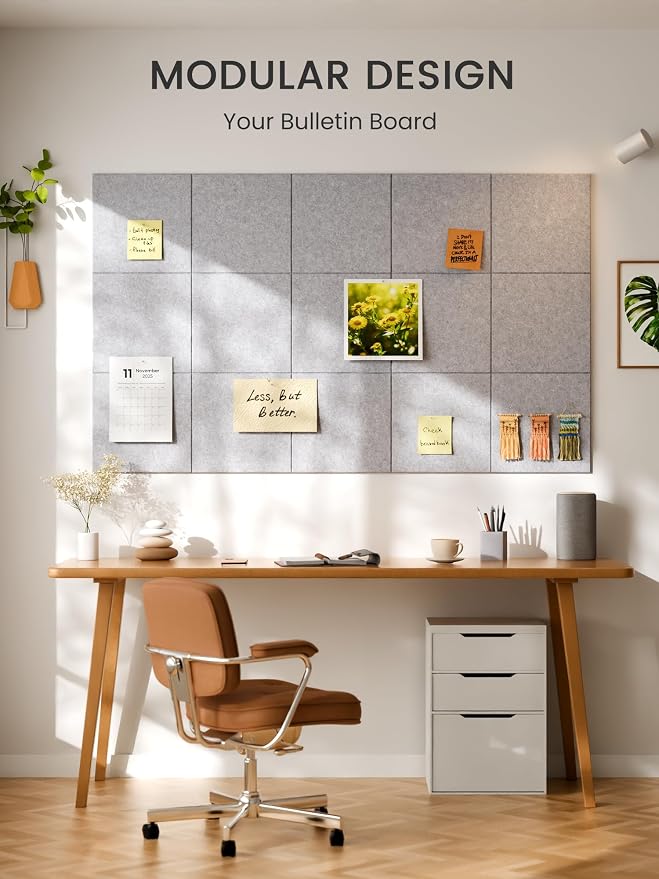 Bumusty Large Cork Board 48" x 36" Alternative - Image 6