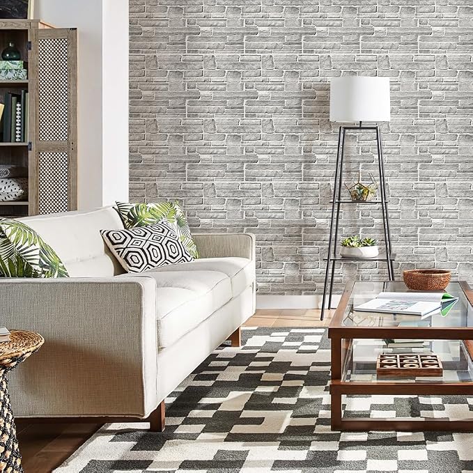 Commomy Peel and Stick Stone Wall Panels - Image 9